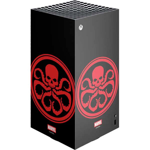Marvel Captain America Hydra Symbol XBox Series X Digital Edition Console Skin
